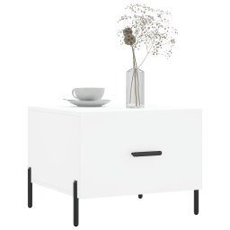 vidaXL Salontafels 2 st 50x50x40 cm bewerkt hout wit
