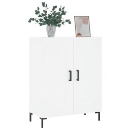 vidaXL Dressoir 69,5x34x90 cm bewerkt hout wit