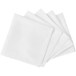 vidaXL Servetten wit 100 stuks 50 x 50 cm
