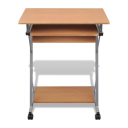 vidaXL Studenten computerbureau 60 x 40 x 74 cm (bruin)