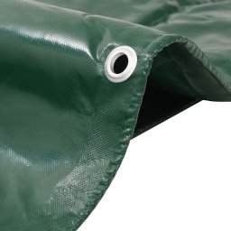 vidaXL Dekzeil 650 g/m² 4x6 m groen