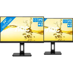 2x AOC 24P2Q