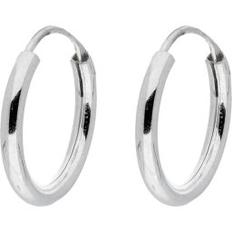 Silver Lining Draadoorringen - Zilver - Ronde buis 1.9 mm - 15 mm