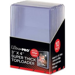 Toploader - Regular 3"x4" Super Thick 200PT (10 stuks)