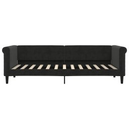 vidaXL Slaapbank 80x200 cm fluweel zwart