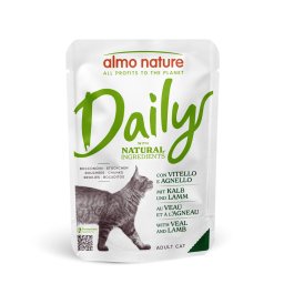 Voordeelpakket Almo Nature Daily Menu Maaltijdzakjes 12 x 70 g - Kalf en Lam