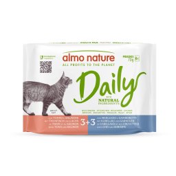 24x70g Mix 4 (2 Smaken) Almo Nature Daily Menu Maaltijdzakjes Kattenvoer