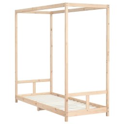vidaXL Kinderbedframe 80x200 cm massief grenenhout