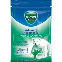 Vicks Ademvrij Eucalyptus Suikervrij