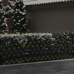 vidaXL Kerstnetverlichting 544 LED's binnen/buiten 4x4 m meerkleurig