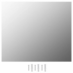 vidaXL Spiegel frameloos 70x50 cm glas