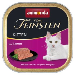 12x100g Kitten met Lam animonda Vom Feinsten Kattenvoer