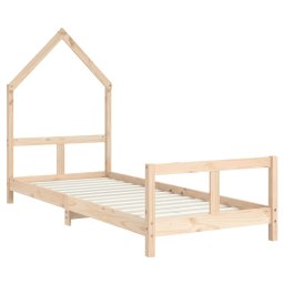 vidaXL Kinderbedframe 80x200 cm massief grenenhout