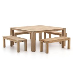 + 15% kassakorting | ROUGH-X 170x170cm picknickset 5-delig - Laagste prijsgarantie!