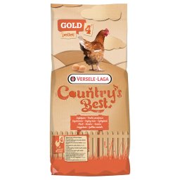 2x20kg Country's Best GOLD 4 GALLICO Pellet Kippenvoer