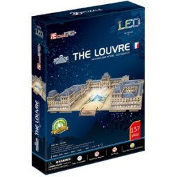 3D Puzzel - The Louvre LED (137 stukjes)