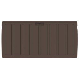 vidaXL Kussenbox 117x45,5x57,5 cm 270 L bruin