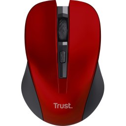 Trust Mydo - Stille Draadloze Muis - Rood