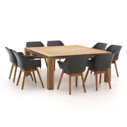 + 15% kassakorting | Hartman Sophie/ROUGH-X 170cm dining tuinset 9-delig - Laagste prijsgarantie!