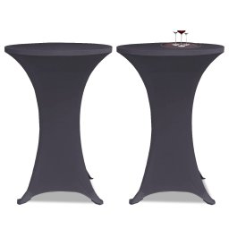 vidaXL Tafelhoes stretch 4 st 60 cm antraciet
