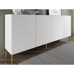Dressoir SURAFU 4 deuren wit