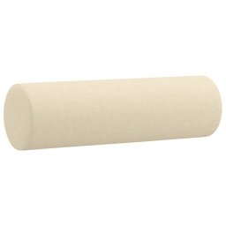 vidaXL Sierkussens 2 st 15x50 cm stof crèmekleurig