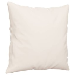 vidaXL Sierkussens 2 st 40x40 cm microvezelstof beige