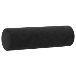 vidaXL Sierkussens 2 st 15x50 cm fluweel zwart