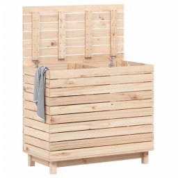 vidaXL Wasmand 88,5x44x76 cm massief grenenhout