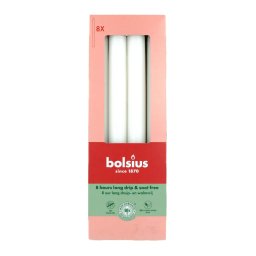 Bolsius Dinerkaarsen Cloudy white 230/20