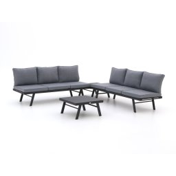 + 15% kassakorting | Forza Vadena hoek loungeset 4-delig verstelbaar - Laagste prijsgarantie!