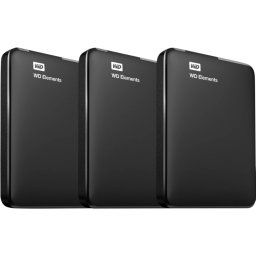 WD Elements Portable 1TB 3-Pack