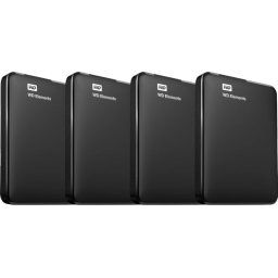 WD Elements Portable 1TB 4-Pack