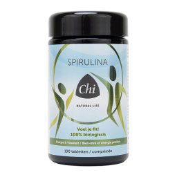 Chi Natural Life Spirulina 500mg Tabletten