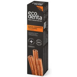 Ecodenta Black Cinnamon Whitening Toothpaste