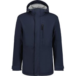 ICEPEAK - Maat 56 - ASHEBORO Lifestyle Gevoerde Softshell Dark-Blue