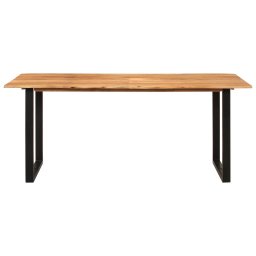 vidaXL Eettafel 180x90x76 cm massief acaciahout