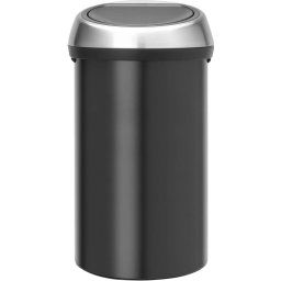 Brabantia Touch Bin 60 Liter Matt Black Fingerprint Proof