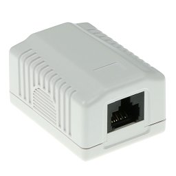 ACT FA6003 Modulair Opbouwdoos Unshielded 1-voudig CAT6