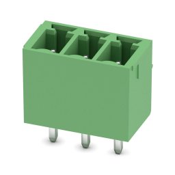 Phoenix 1803439 3 polige MCV 1,5/3-G-3,81 PCB wire to board chassisdeel met 3,81 mm raster