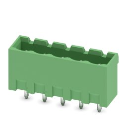 Phoenix 1755765 5 polige MSTBVA 2,5/5-G-5,08 PCB wire to board chassisdeel met 5,08 mm raster