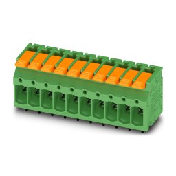 Phoenix 1190297 2-polig PCB Wire to Board Print Aansluitklem | Push-in Veerdruk Aansluiting | Raster 5,00 mm