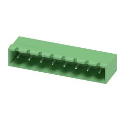 Phoenix 1757307 8 polige MSTBA 2,5/8-G-5,08 PCB wire to board chassisdeel met 5,08 mm raster