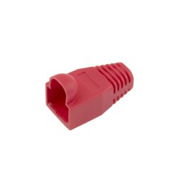 ACT TT4521 RJ45 Tule | 6,5 mm Kabel | Rood | 25 stuks
