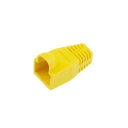 ACT TT4524 RJ45 Tule | 6,5 mm Kabel | Geel | 25 stuks
