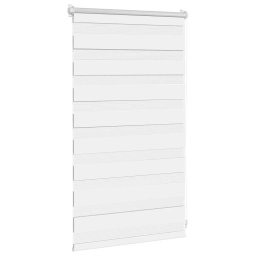 vidaXL Zebra rolgordijn 50,9 x 100 cm stofbreedte 46,7 cm wit