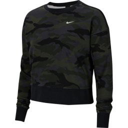 Nike - Maat L Dri-Fit Get Fit Camo Sporttrui Dames