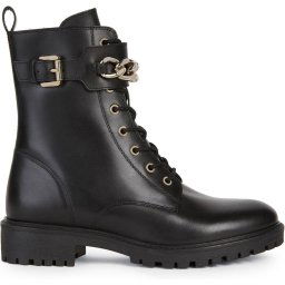 Geox - Maat 41 - Hoara Zwarte Veterboot