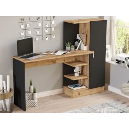 Bureau CITIZEN atlantische pijnboom/zwart