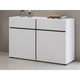 Commode CROSSAIR 2 deuren 2 lades wit